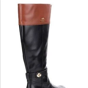 Coach Leather Eva Mat Riding Boots Size 11